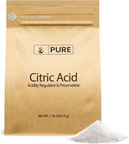 PURE ORIGINAL INGREDIENTS Citric Acid Powder (2 lb) Eco-Friendly Packaging, Natural, Food Safe in Saudi Arabia