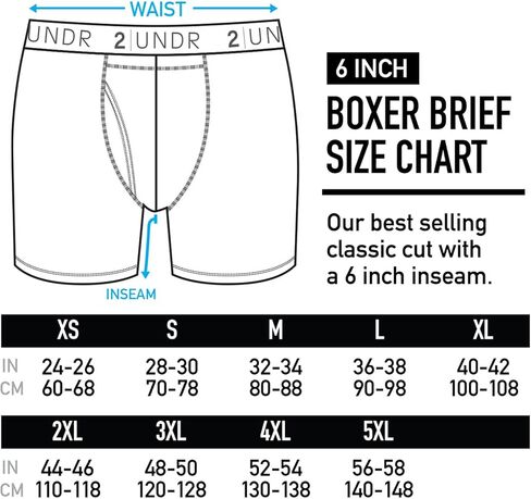 2UNDR ملابس داخلية رجالي متأرجحة مقاس 9 بوصات ملابس داخلية طويلة الساق إصدار محدود الألوان (صف الحبار، متوسط) in Kuwait