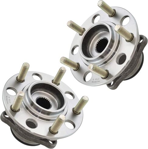 TRQ Rear Wheel Hub Bearings Assembly Set Compatible with 2013-2018 Acura RDX 2012-2016 Honda CR-V in Saudi Arabia
