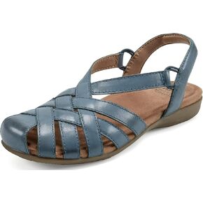 صندل كاجوال للنساء من Earth Footwear، BERRI، أزرق 421، 10 W