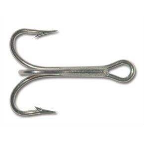 Mustad 3551 Classic Treble Standard Strength Fishing Hooks | Tackle for Fishing Equipment | Comes in Bronz, Nickle, Gold, Blonde Red, [Size 6/0, Pack of 25], Duratin