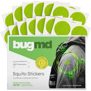 BugMD Squito Stickers Mosquito Repellent Patch Stickers for Kids (78 Pack), Safe and Effective Insect Repellent Patches for Toddlers, Kids and Outdoor Activities