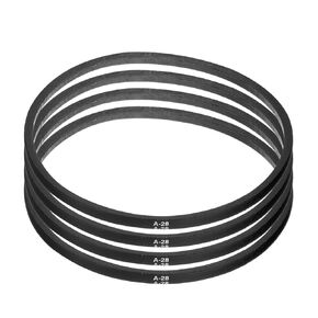 uxcell 4pcs A79 or 4L810 Classic Wrapped Rubber V-Belt, 79"(2000mm) Inside Circumference, A Profile V Belt
