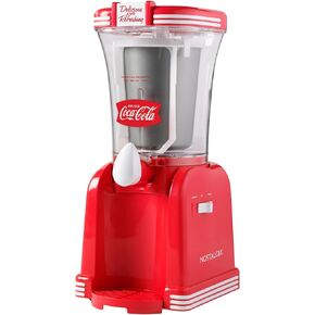 صانع المشروبات المجمدة Nostalgia وآلة Margarita للمنزل - صانع ذائب سعة 32 أونصة مع صنبور تدفق من الفولاذ المقاوم للصدأ - سهل التنظيف ومعزول بشكل مزدوج - أحمر قديم in Kuwait