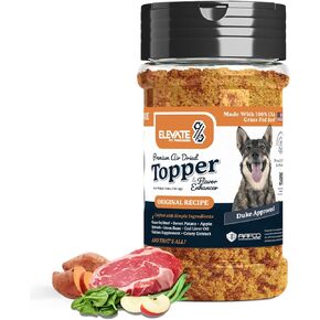 100% Human Grade Dog Jerky Treats, Air-Dried USA Grass-Fed Beef Trail Treats, All Natural Dog Jerky Treats for Training & Adventure, High-Protein Air-Dried Beef Dog Treat Sticks (5 pack)