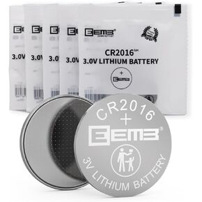 EEMB 10 Pack CR2016 Battery 3V Lithium Battery Button Coin Cell Batteries 2016 Battery ECR2016 DL2016 LM2016 for Watches, Calculators, Garage Door Openers, Toys, LED Lights