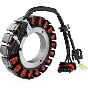 30017-07 ملف مغناطيسي متوافق مع 2007 Harley Davidson Dyna Fatboy Heritage Softail، يستبدل OEM # 30017-08 in Kuwait