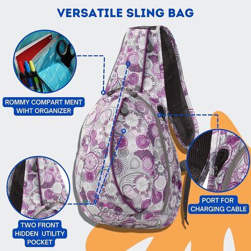 حقيبة ظهر J World New York Stacy Mini Sling، أصفر برتقالي، مقاس واحد in Saudi Arabia