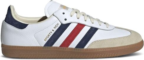 adidas Men's Samba OG Soccer Shoe, Focus Olive/Wonder White/Gum, Size 8.5 in Saudi Arabia