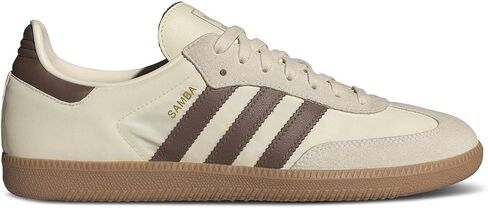 adidas Men's Samba OG Soccer Shoe, Focus Olive/Wonder White/Gum, Size 8.5 in Saudi Arabia
