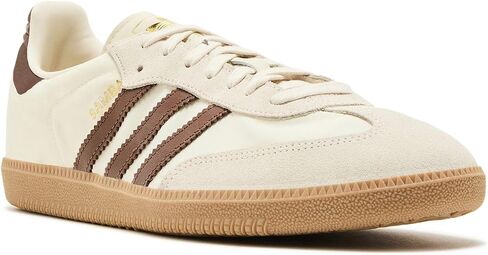 adidas Men's Samba OG Soccer Shoe, Focus Olive/Wonder White/Gum, Size 8.5 in Saudi Arabia