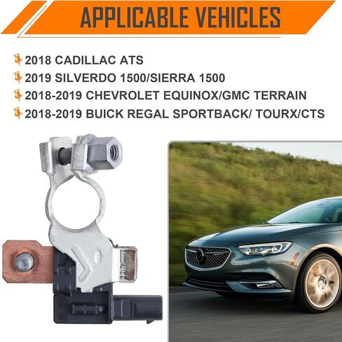 وحدة مستشعر مراقبة البطارية - مستشعر البطارية مناسب لـ 2016-2023 GMC Acadia، Buick Encore Enclave Envision، شيفروليه ترافيرس ماليبو بليزر كروز تراكس، كاديلاك XT4 XT5 XT6، استبدل 13545954 13526054 in Saudi Arabia