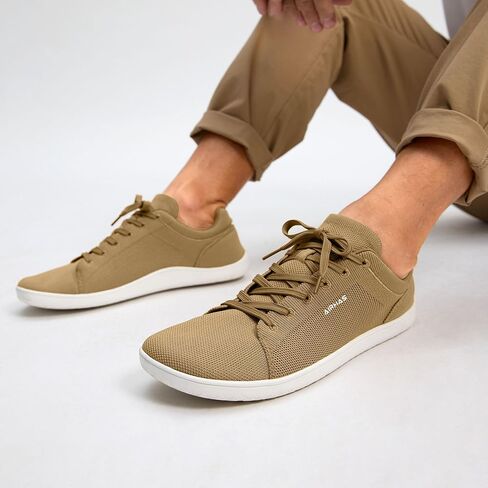 Mens Barefoot Wide Toe Box Shoes Lightweight Walking Shoes Flexible Zero Drop Sneakers for Men Summer Minimalist Casual Shoes(Navy/Gum,13.0) in Saudi Arabia