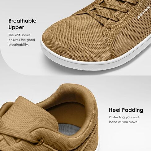 Mens Barefoot Wide Toe Box Shoes Lightweight Walking Shoes Flexible Zero Drop Sneakers for Men Summer Minimalist Casual Shoes(Navy/Gum,13.0) in Saudi Arabia