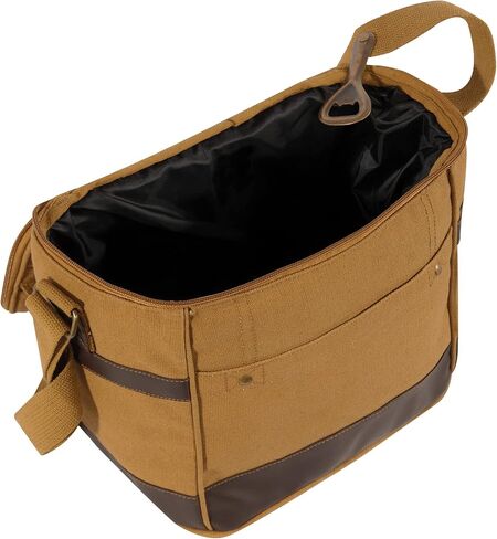 Rothco Canvas Insulated Cooler Bag - Keep Drinks Cold On The Go - Olive Drab in Saudi Arabia