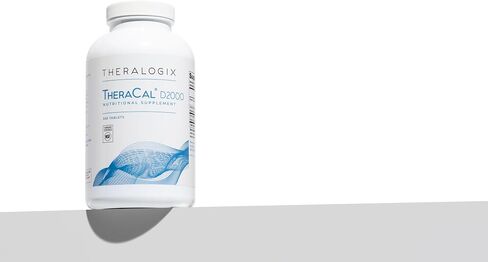 Theralogix Thera-D 6000 Vitamin D Supplement - 6,000 IU (150 mcg) Vitamin D3 Tablets - 90-Day Supply - Immune Support Supplement for Women & Men - Aids Bone & Heart Health - NSF Certified - 90 Tablets in Saudi Arabia