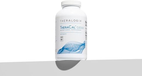 Theralogix Thera-D 6000 Vitamin D Supplement - 6,000 IU (150 mcg) Vitamin D3 Tablets - 90-Day Supply - Immune Support Supplement for Women & Men - Aids Bone & Heart Health - NSF Certified - 90 Tablets in Saudi Arabia