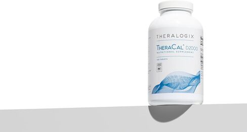 Theralogix Thera-D 6000 Vitamin D Supplement - 6,000 IU (150 mcg) Vitamin D3 Tablets - 90-Day Supply - Immune Support Supplement for Women & Men - Aids Bone & Heart Health - NSF Certified - 90 Tablets in Saudi Arabia