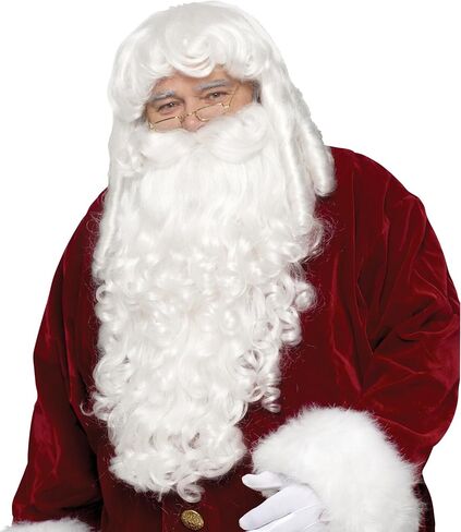 Fun World Dept. Store Quality Santa Set-Beard Wig Set in Saudi Arabia