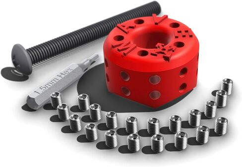 ترقية قبضة Barnacle Footstop لألواح التزلج الطويلة أو المنحدرات أو التزلج على الأمواج (مجموعة مجمعة مع ملحقات وأداة، مسامير معدنية سوداء + فضية، برميل منخفض 0.60 بوصة) in Saudi Arabia