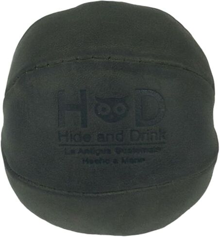 Hide & Drink, Stress Ball, Relieve Fidgeting and Anxiety, Exercise Hand, Squishy Tension Accessory, Great for The Office, Classic Style, Full Grain Leather, Handmade, Single Malt Mahogany in Saudi Arabia
