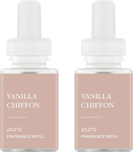 Pura - Smart Home Fragrance Diffuser Refill - Home Scent - up to 120-Hours of Fragrance per Vial - Clean & Safe Diffuser Fragrance - 2 Pack - Pistachio Gelato in Kuwait