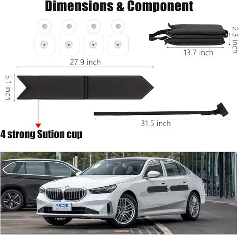 (2025 Newest Version) Dent Prevent Car Door Dent Protector | Removable Soft Cushion Magnetic Door Guards for Cars | Prevents Dents, Scratches & Dings, Pack of 2 in Saudi Arabia