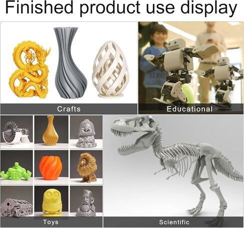 خيوط PLA 1.75 مم خيوط طابعة ثلاثية الأبعاد من الورق المقوى عبوات 1 كجم متوافقة على نطاق واسع مع معظم طابعات FDM ثلاثية الأبعاد تناسب ELEGOO Anycubic FlashForge Creality Bambu Prusa إلخ. ضوء ارجواني in Kuwait