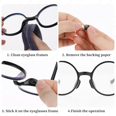 20 Pairs Eyeglass Nose Pads Adhesive Glasses Nose Pads 3mm Air Bag Eyeglass Nose Pads Silicone Eyeglass Nose Pads Nose Pads Anti Slip Soft Cushion Eyeglass Nose Pads for Eyeglasses Sunglasses (Clear) in Saudi Arabia