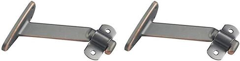 Richelieu Hardware - 2284ORBV - Sturdy Aluminum Long-Arm Support for Wood Handrail - Oil-Rubbed Bronze Finish in Kuwait