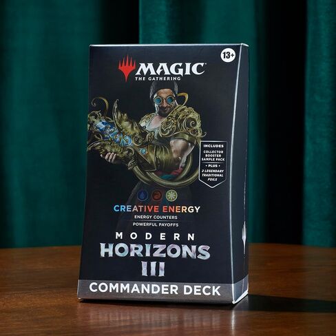 Magic: The Gathering Modern Horizons 3 Commander Deck - Graveyard Overdrive (مجموعة مكونة من 100 بطاقة، حزمة عينة معززة لجامع البطاقات مكونة من بطاقتين + ملحقات) in Saudi Arabia