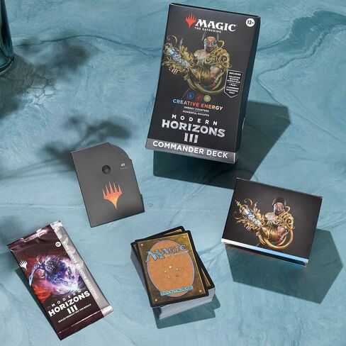 Magic: The Gathering Modern Horizons 3 Commander Deck - Graveyard Overdrive (مجموعة مكونة من 100 بطاقة، حزمة عينة معززة لجامع البطاقات مكونة من بطاقتين + ملحقات) in Saudi Arabia