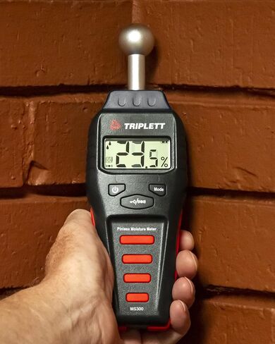 Triplett MS245 Pin/Pinless Moisture Meter for Wood and Building Materials with Audible Indicator in Kuwait