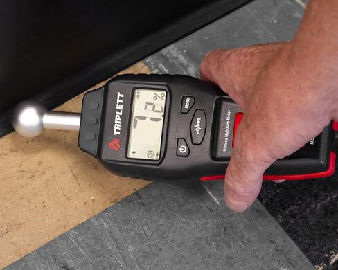 Triplett MS245 Pin/Pinless Moisture Meter for Wood and Building Materials with Audible Indicator in Kuwait