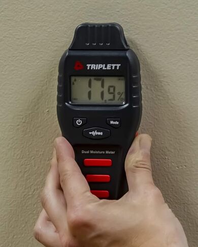 Triplett MS245 Pin/Pinless Moisture Meter for Wood and Building Materials with Audible Indicator in Kuwait