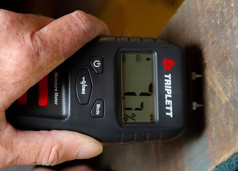 Triplett MS245 Pin/Pinless Moisture Meter for Wood and Building Materials with Audible Indicator in Kuwait