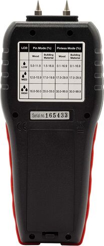 Triplett MS245 Pin/Pinless Moisture Meter for Wood and Building Materials with Audible Indicator in Kuwait
