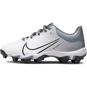 Nike Girls Hyperdiamond 4 Keystone GG Molded Softball Cleats SZ 4.5 Black | Gray in Kuwait