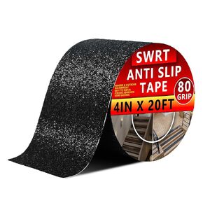 Anti Slip Traction Tape, 2 Inch x 35 FT Grip Tape Waterproof for Indoor & Outdoor, Heavy Duty Non-Slip Grip Tape for Stairs, No Residue for Stairs, Tread Step, Bathroom