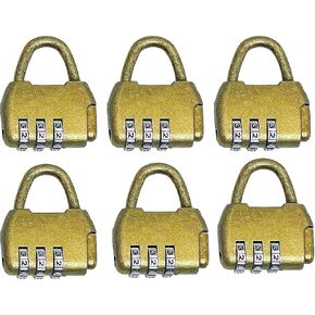 kathson Old Vintage Antique Style Mini Archaize Padlocks Key Lock with Key (Lot of 3,Antique,Love) (Antique Style)