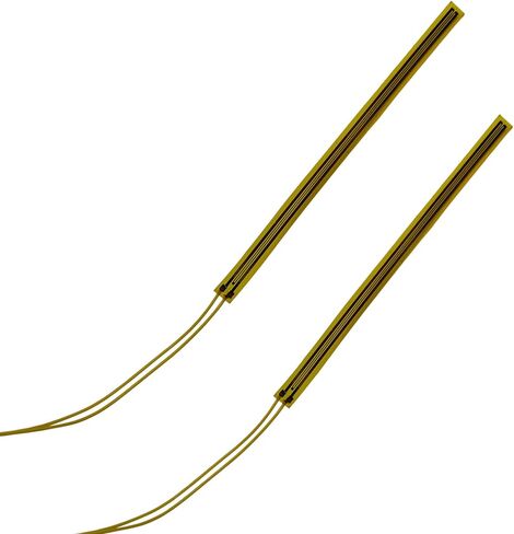 Strain Gauge, Cuidr 120ohm 50AA Foil Resistance Strain Gauge Used in Material, Industry or Science Experiment for Load Cell Pressure Resistance (2 Pack) in Saudi Arabia