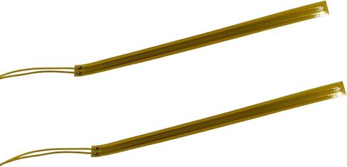 Strain Gauge, Cuidr 120ohm 50AA Foil Resistance Strain Gauge Used in Material, Industry or Science Experiment for Load Cell Pressure Resistance (2 Pack) in Saudi Arabia