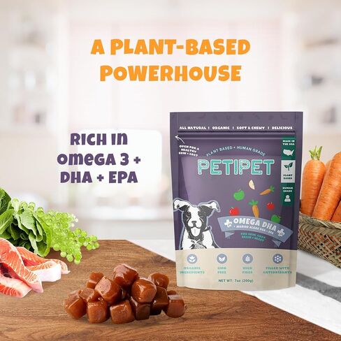 Dog Allergy Relief Chews - Quercetin + Omega 3 - Natural Antihistamine for Itching, Paw Licking, Seasonal and Grass Allergies - for Itchy Skin, Hot Spots, Immune Support in Saudi Arabia