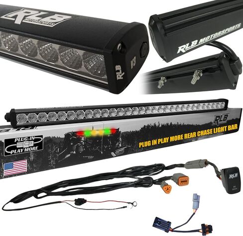 36" Chase Light Compatible with Can Am Maverick X3 Side by Side MAV R and Defender 100% Plug and Play Pigtail Included! in Saudi Arabia