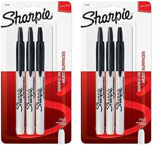 SHARPIE Retractable Fine Point Permanent Markers, 8 Colored Markers (32730PP) in Saudi Arabia