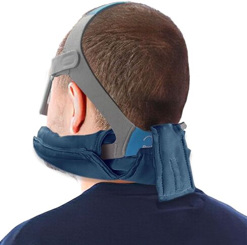 Satin Neck Pad for Headgear Straps, Mask Strap Padded Accessories, Comfort Cover for Full Face, Pressure Relief Breathable Cushion to Reduce Headgear Pressure and Cheek Red Marks in Saudi Arabia