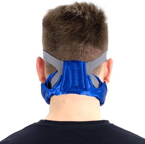 Satin Neck Pad for Headgear Straps, Mask Strap Padded Accessories, Comfort Cover for Full Face, Pressure Relief Breathable Cushion to Reduce Headgear Pressure and Cheek Red Marks in Saudi Arabia