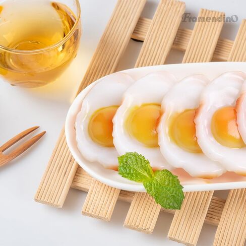 Framendino, 2 Pack Artificial Fried Egg Realistic Egg Props Model for Home Kitchen Display Decoration in Saudi Arabia