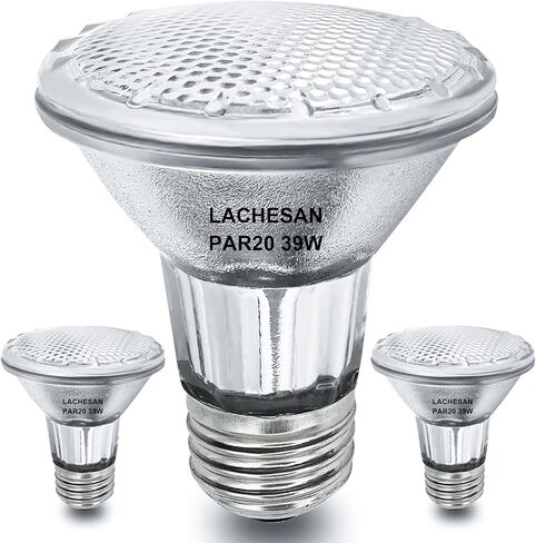 PAR38 Halogen Flood Light Bulbs 2 Pcs, 90W Equivalent, 120V, E26 Base, 2700K Warm White Light for Indoor and Outdoor in Saudi Arabia