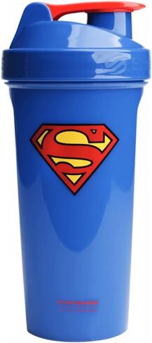 Smartshake DC Lite Protein Shaker Bottle 800ml – BPA Free Leakproof Gym Protein Shakes Bottle for Protein Powder DC Comics Bottle Batman in Saudi Arabia